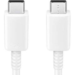 EP-DA905BWE Samsung USB-C|USB-C datu kabelis 1 m, balts (Bulk) Data USB kabeļi