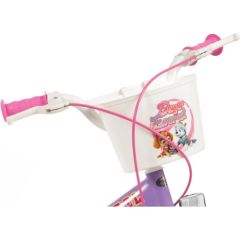 Rower dziecięcy 16" Psi Patrol Fiolet 1680 Girl + Kask dziecięcy Psi Patrol różowy TOIMSA 10896 Bērnu velosipēdi