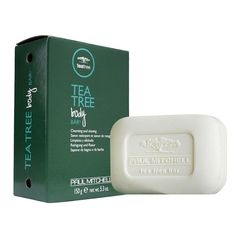 Paul Mitchell Tea Tree Body Bar - Soap me wash and shave 150.0g Smaržas - NESAKĀRTOTS