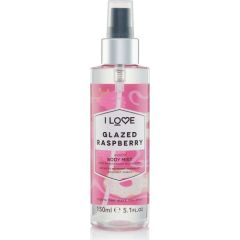 I LOVE_Scented Body Mist odświeżająca mgiełka do ciała Glazed Raspberry 150ml Sieviešu Smaržas