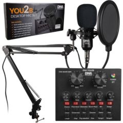 Dna Professional DNA YOU2B - podcast kit (microphone, audio interface, tripod) DJ tehnika