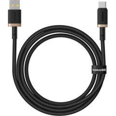 Baseus Dura USB Type A to Type C 60 W fast charging cable 1 m Black, Gold Data USB kabeļi