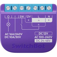 Intelligent SwitchBot Relay Switch 1 with voltage-free contact Viedie slēdži