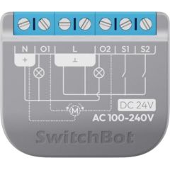 SwitchBot Relay Switch 2PM intelligent two-channel switch Viedie slēdži