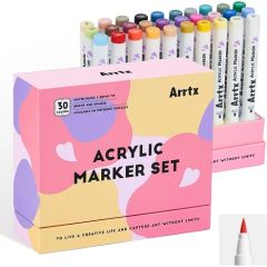 Акриловые маркеры ARRTX 30D, 30 цвета Mаркеры