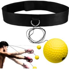 Boksbumba ar refleksbumbu un aproci inSPORTline Respell Light 18 g Boksa inventārs