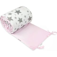 Ankras Apmale 180 cm NEW STARS pink Простыни из хлопка
