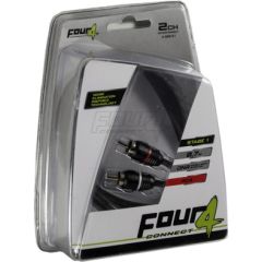 FOUR Connect 4-800151 STAGE1 RCA-cable 0.75m Автомобильные усилители звука
