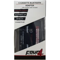 FOUR Mobile 4-CASSETTE-BT Auto FM Transmiteri un Carplay ierīces