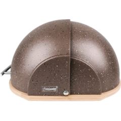 Oval bread bin MR-1678G-BROWN MAESTRO Citi trauki