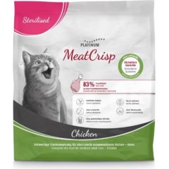 PLATINUM MeatCrisp Sterilised Chicken - dry cat food - 400g Kaķu sausā barība