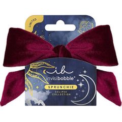 Invisibobble Sprunchie Original Eclipse Velvet Grace - Gumička do vlasů s mašlí Smaržas - NESAKĀRTOTS