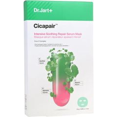 Dr. Jart+ Cicapair Intensive Soothing Repair Serum Mask ( 5 x ) - Zklidňující a hydratační pleťová maska 25.0g Духи и косметика