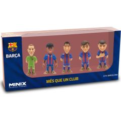 MINIX 5-PACK 7 CM - FC BARCELONA V2 Figūriņas un varoņi