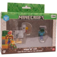 P.m.i. Kids World MINECRAFT S2 3D WIND-UP TOY - CHICKEN & JOCKEY Figūriņas un varoņi