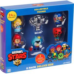 P.m.i. Kids World BRAWL STARS S1 FIGURES - 8 PACK DELUXE BOX VER.B Figūriņas un varoņi