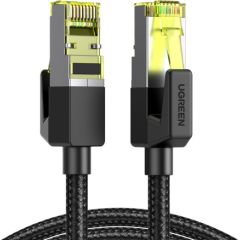 Ugreen   Ugreen NW150 80421 Ethernet RJ45 Cat 7 10Gbps Cable 1m - Black Jaunumi - Datori