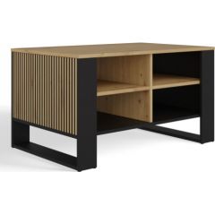 Top E Shop MODERN 4P SLIM ARTISAN COFFEE TABLE WITH BLACK LEGS Jaunumi -Dārzam