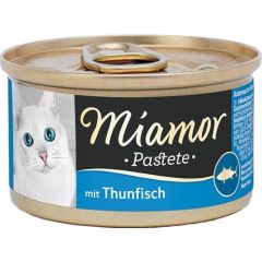 MIAMOR Pastete Tuna - wet cat food - 85g Kaķu konservi