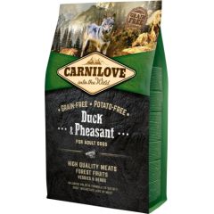 CARNILOVE Adult Duck and pheasant - dry dog food - 4kg Suņu barība