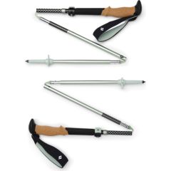 Black Diamond trekking poles Pursuit FLZ S/M, fitness equipment (black/green, 1 pair, 110-125 cm) Jaunumi - Sports