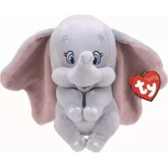 TY Ty Beanie Baby Dumbo, cuddly toy (light grey/pink, with sound) Mīkstās rotaļlietas