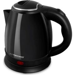 Esperanza EKK128K Electric kettle 1 L Black 1350W Tējkannas (elektriskās)
