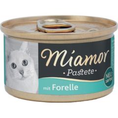 MIAMOR Pastete Trout - wet cat food - 85g Kaķu konservi