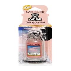Yankee Candle Pink Sands Ultimate Car Jar - Luxury car tag Smaržas - NESAKĀRTOTS