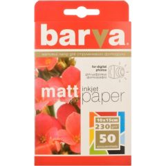 Photo Paper Barva (IP-A230-023) Matt 230 g/m², 10x15, 50 sheets Papīrs printeriem