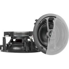 Lumi 6.5" Quick Install Bluetooth Ceiling Speakers (Active + Passive Pair), Black Skaļruņi un akustiskās sistēmas