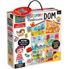 Lisciani Gra montessori ogromny dom Galda spēles