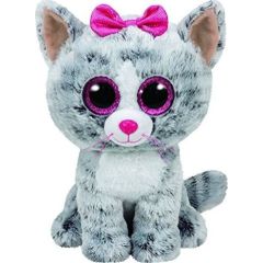 Meteor Meteor Maskotka TY Beanie Boos Kiki - Kot, 24 cm Mīkstās rotaļlietas