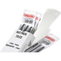 Apaļā vīle, 7/32, 4x3 komplekts, OREGON Piederumi dārza tehnikai