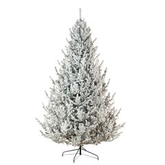 Ziemassvētku egle Flocked 2.1M, 772 zari Mākslīgās egles