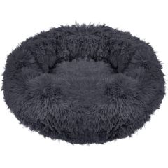 Suņu vai kaķu gulta Springos PA0151, Ø 90 cm, grafīta Guļvieta mājdzīvniekiem