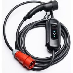 eLOAD elektroauto uzlādes kabelis, 11 kW, 8–16 A, 3 fāžu, CEE-Type2, 5 m Elektro Auto lādēšanas piederumi
