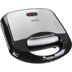 Camry Sandwich maker CR 3018 850 W Number of plates 1 Number of pastry 2 Ceramic coating Black Sendviču - Karstmaižu tosteri