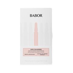 Babor SOS Calming Ampoule Concentrates 7 x 2 ml 14ml Ķermeņa kosmētika