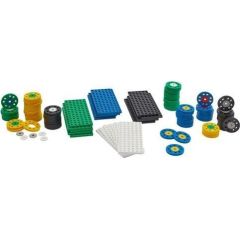 Plus Plus PLUS-PLUS MIX KÓŁ I PODSTAWEK- 100 ELEMENTÓW Galda spēles