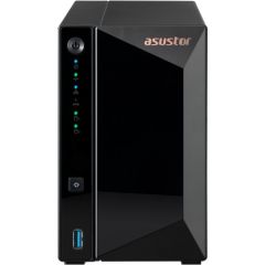 Asustor DRIVESTOR 2 Pro Gen2 AS3302T v2 NAS Realtek RTD1619B 2 GB DDR4 ADM Black Serveru komponentes