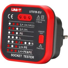 UNI-T UT07B-EU power outlet tester Testeri un mērierīces