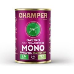 4Vets GASTRO jedno-białkowa jagnięcina mokra karma dla psa 400g Suņu barība