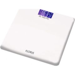 Elektroniskie ķermeņa svari Floria ZLN 1988 Balti, ar LCD ekrānu, maksimālā slodze 180 kg Ķermeņa svari
