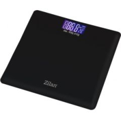 Ķermeņa svari Floria ZLN 1971 no rūdīta stikla, svars 3–180 kg, LCD displejs Ķermeņa svari