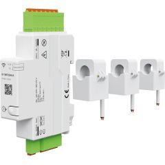 Bituo Smart Energy Monitor 3P+N,120A, DIN, Modbus RS485 Viedie slēdži