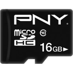 Pny Technologies PNY Performance Plus 16 GB MicroSDHC Class 10 Atmiņas kartes micro SD SDHC