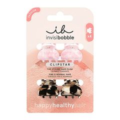 Invisibobble Clipstar Petit Four ( 4 ks ) - Skřipec do vlasů Matu kopšana
