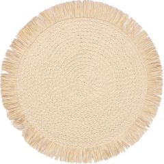 Galda sedziņa LONDON D38cm balts Jaunumi -Dārzam