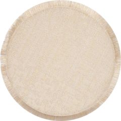 Galda sedziņa VERO D38cm, zelta krāsā Jaunumi -Dārzam